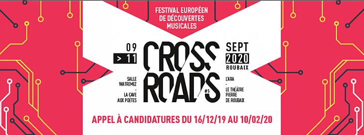 CROSSROADS FESTIVAL : Festival européen de découvertes musicales en ligne