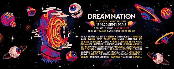 Dream Nation se donne pour mission de réunir, faire danser et rêver des milliers de festivaliers !