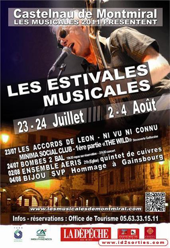 Les Musicales de Montmiral Les Estival Musicales