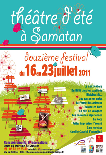 Théâtre d'été à Samatan