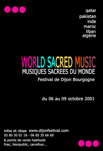 Festival Dijon Bourgogne de Musiques Sacrées du Monde (World Sacred Music)