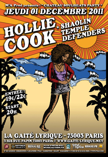 Hollie Cook + Shoalin Temple Defenders