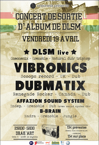 DLSM+VIBRONICS+DUBMATIX+BBRAIN+AFFAZION SOUND SYSTEM
