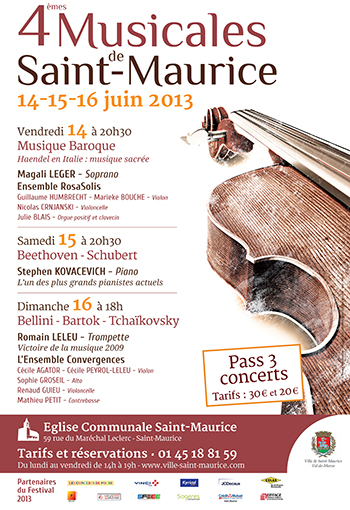 4èmes Musicales de Saint-Maurice