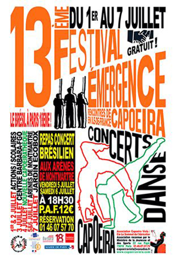 Festival Emergence Capoeira 