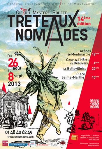 Tréteaux Nomades - 14e Festival itinérant des Arènes de Montmartre