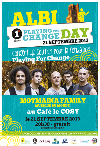 ALBI PLAYING FOR CHANGE DAY