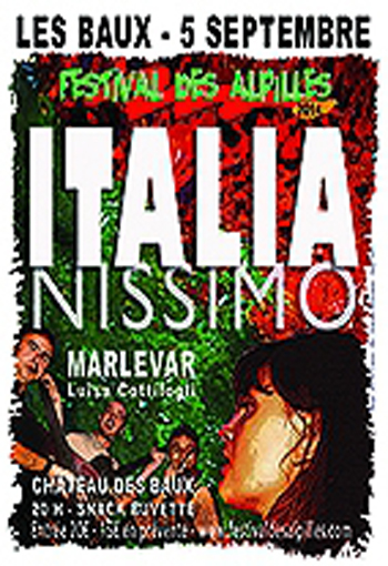 FESTIVAL DES ALPILLES : ITALIANISSIMO