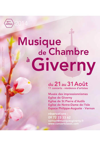 Musique de chambre à Giverny