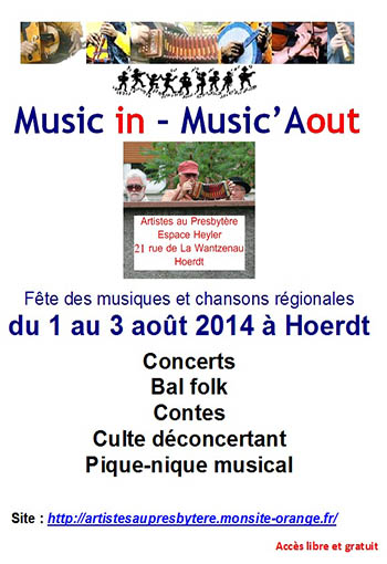 Music'in - Music'Aout