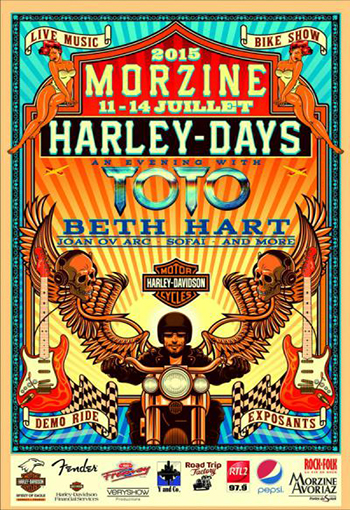 Morzine Harley Days