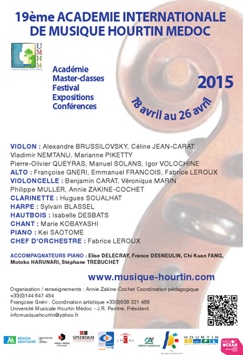 Académie Internationale de Musique Hourtin Médoc