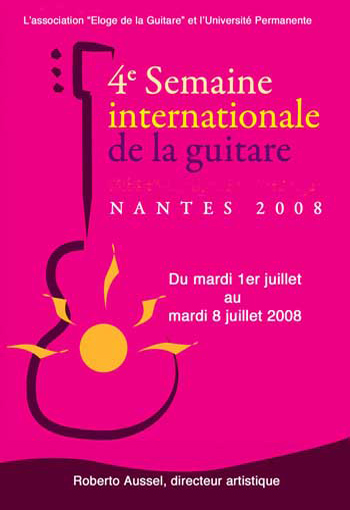 4ème Semaine Internationale de la Guitare