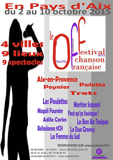 Le Off Festival de la Chanson Française du Pays d'Aix