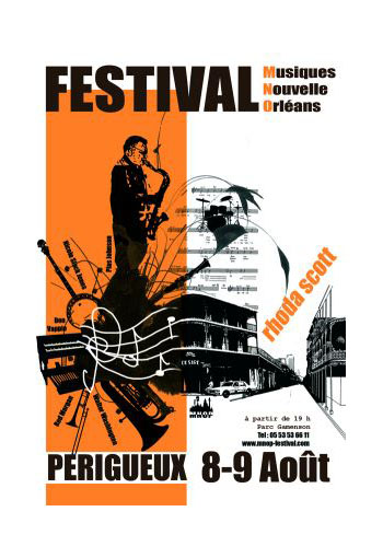 Festival Musiques de la Nouvelle-Orléans à Périgueux (MNOP)