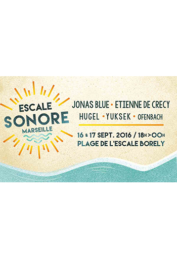 Festival Escale Sonore - Plage de l'escale Borély - Marseille