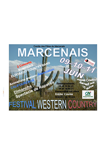 Festival Western Country de Marcenais