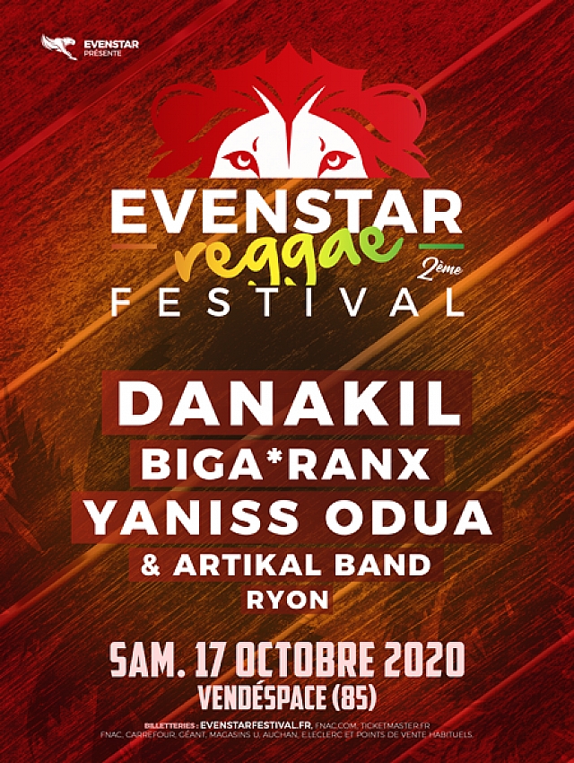 Evenstar Reggae Festival Festival France 2023 Guide, Programmation