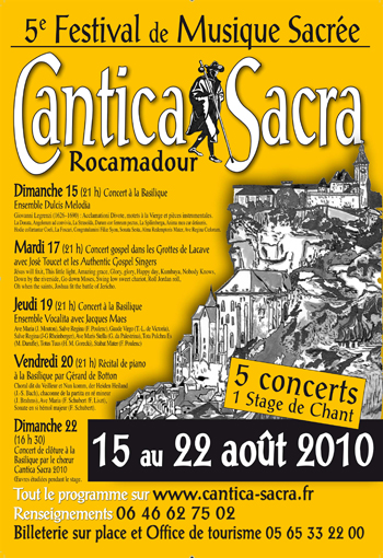 Cantica Sacra Rocamadour