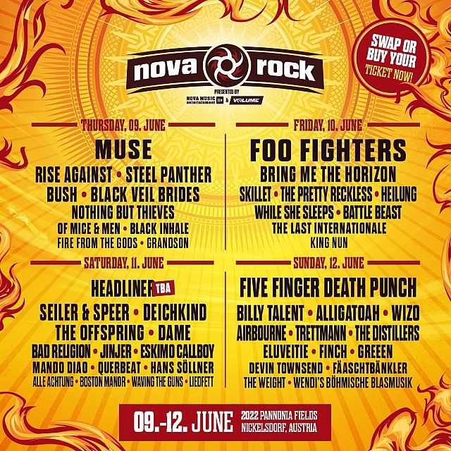 Nova Rock Festival France 2024 Guide, Programmation, concerts, billets...