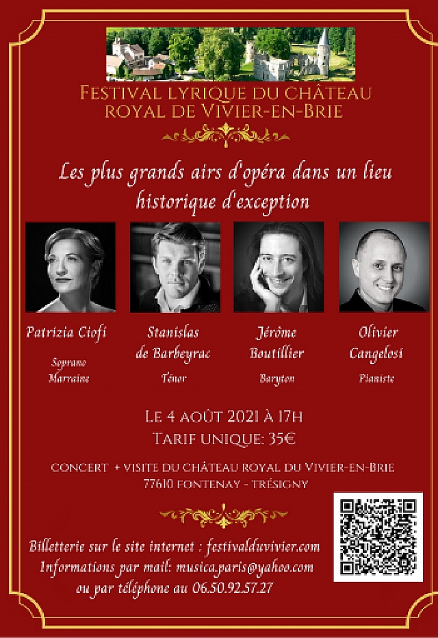 Festival lyrique du Château royal du Vivier-en-Brie