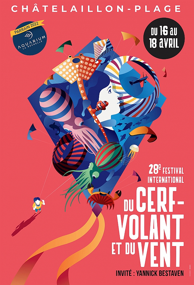 Festival International du cerf-volant Châtelaillon-Plage 