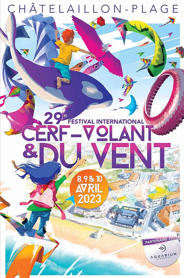 Festival International du cerf-volant Chatelaillon-Plage 