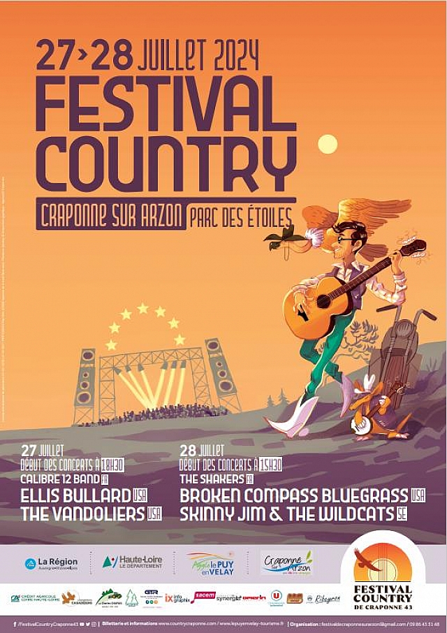Festival Country de Craponne - 2024 édition