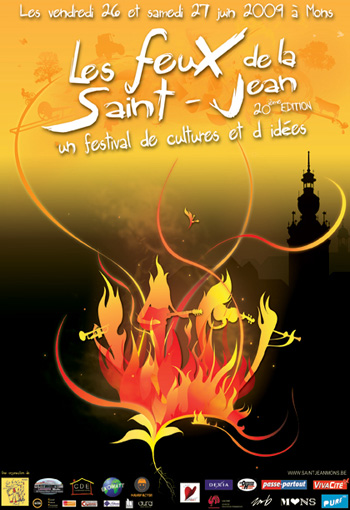 Feux de la Saint-Jean à Mons