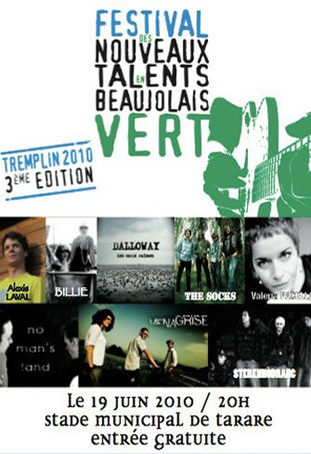 Festival des Nouveaux Talents en Beaujolais Vert