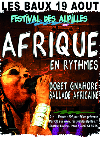 “Ballade Africaine” Festival des Alpilles