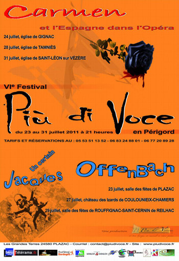Festival Più Di Voce en Périgord